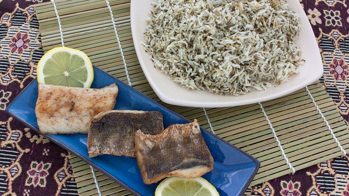 Sabzi Polo ba Mahi